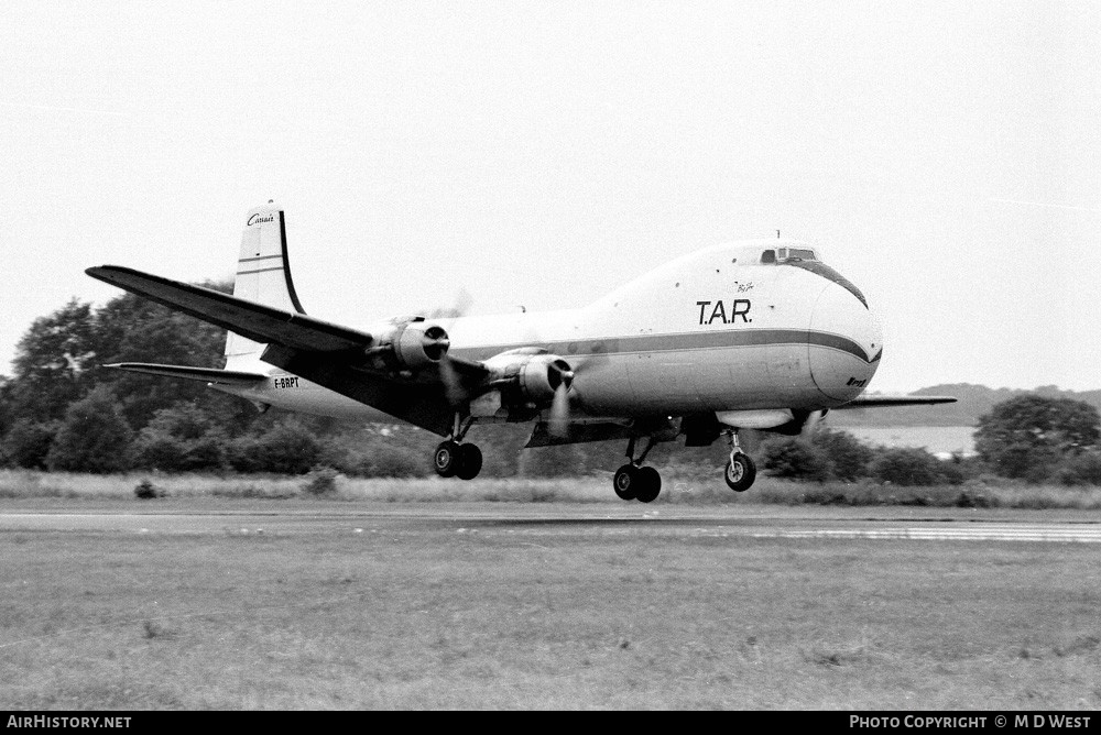 Aircraft Photo of F-BRPT | Aviation Traders ATL-98 Carvair | Transports Aeriens Réunis - TAR | AirHistory.net #69857
