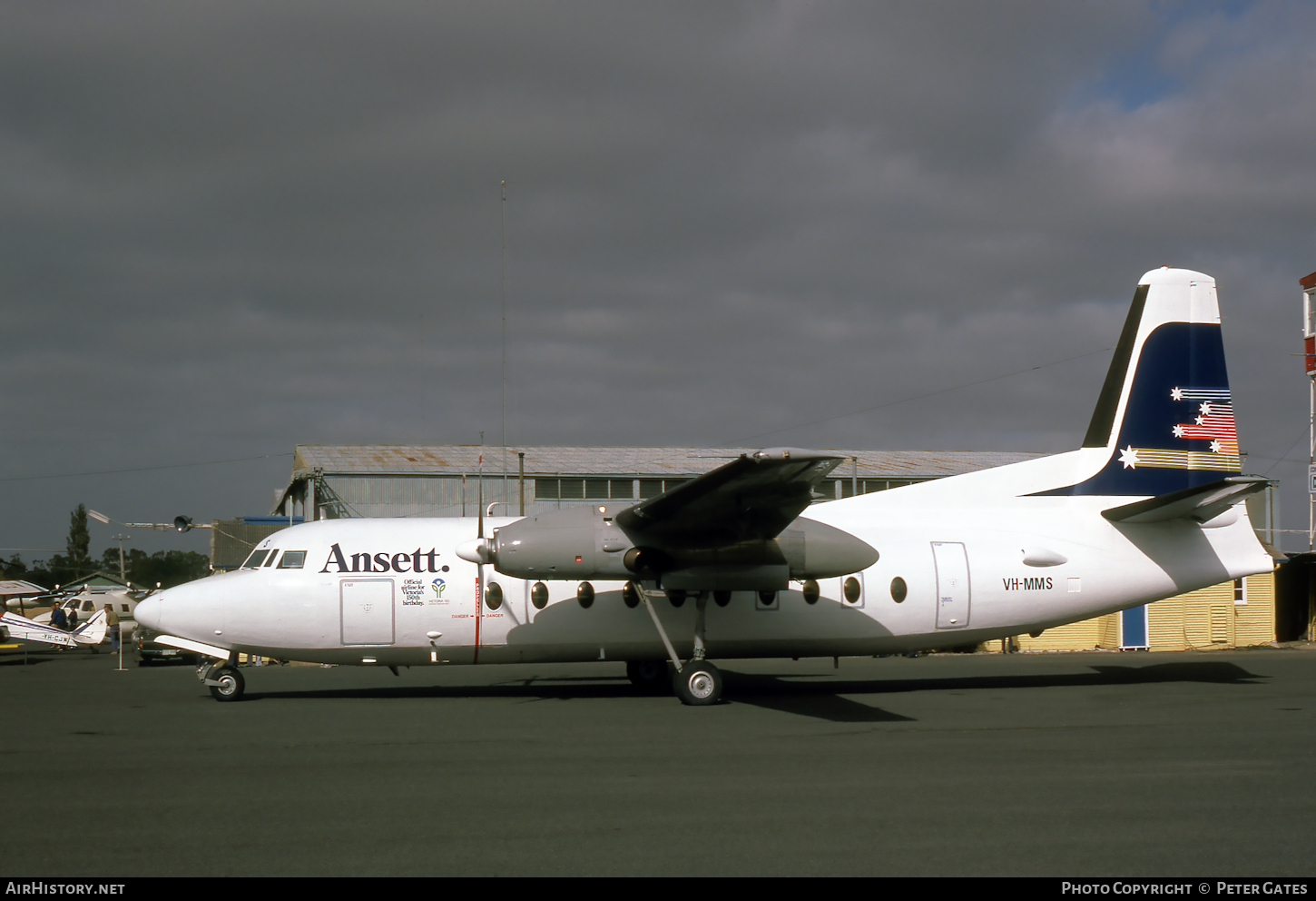 Aircraft Photo of VH-MMS | Fokker F27-200 Friendship | Ansett | AirHistory.net #69867