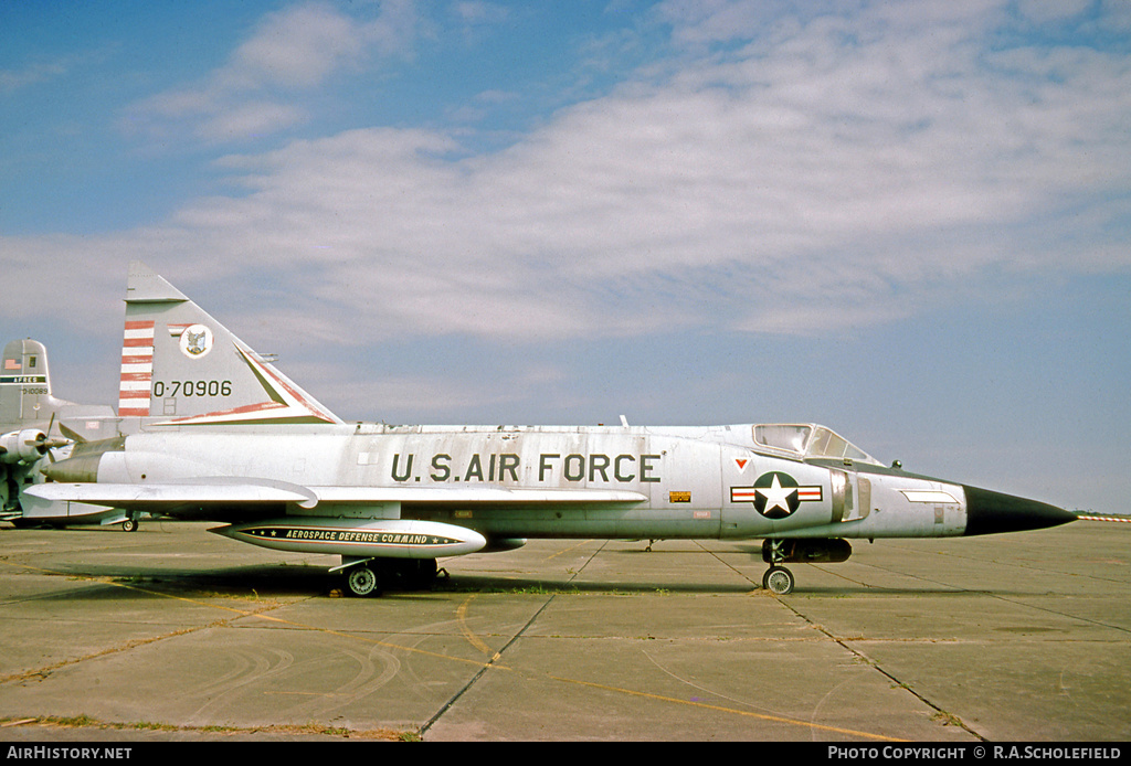 Aircraft Photo of 57-906 / 0-70906 | Convair F-102A Delta Dagger | USA - Air Force | AirHistory.net #69870