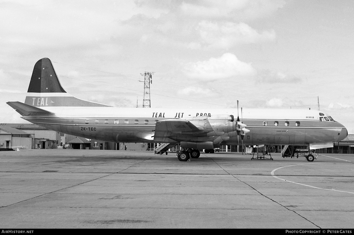 Aircraft Photo of ZK-TEC | Lockheed L-188C Electra | TEAL - Tasman Empire Airways | AirHistory.net #69871