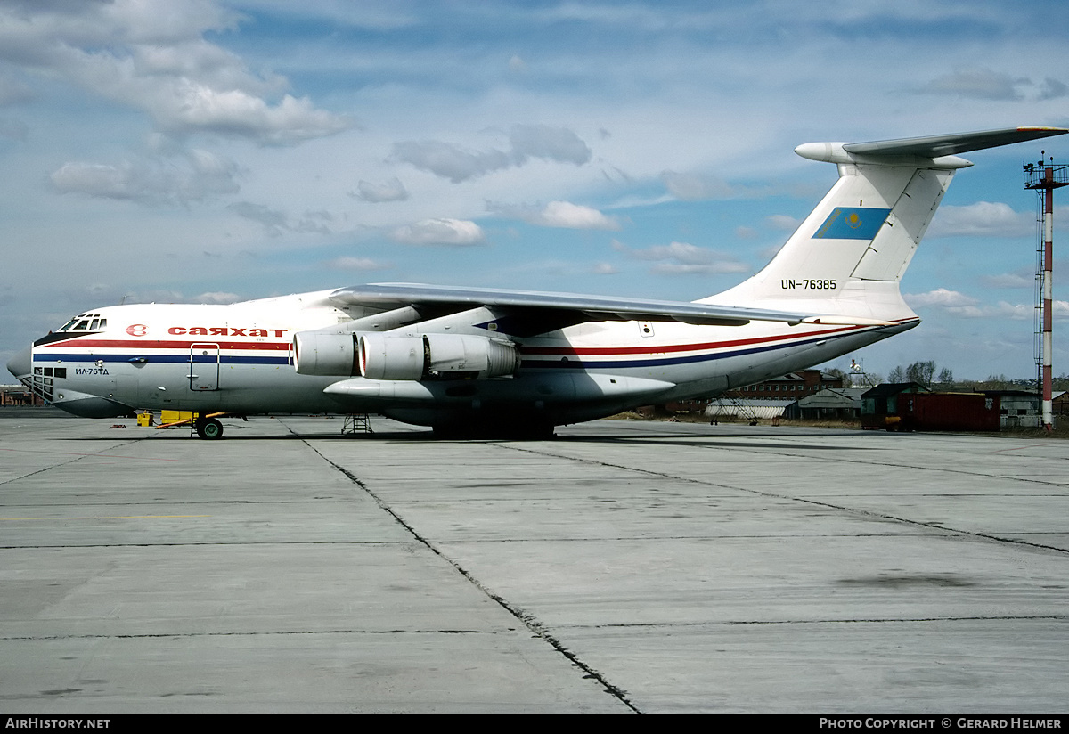 Aircraft Photo of UN-76385 | Ilyushin Il-76TD | Sayakhat Airlines | AirHistory.net #69878