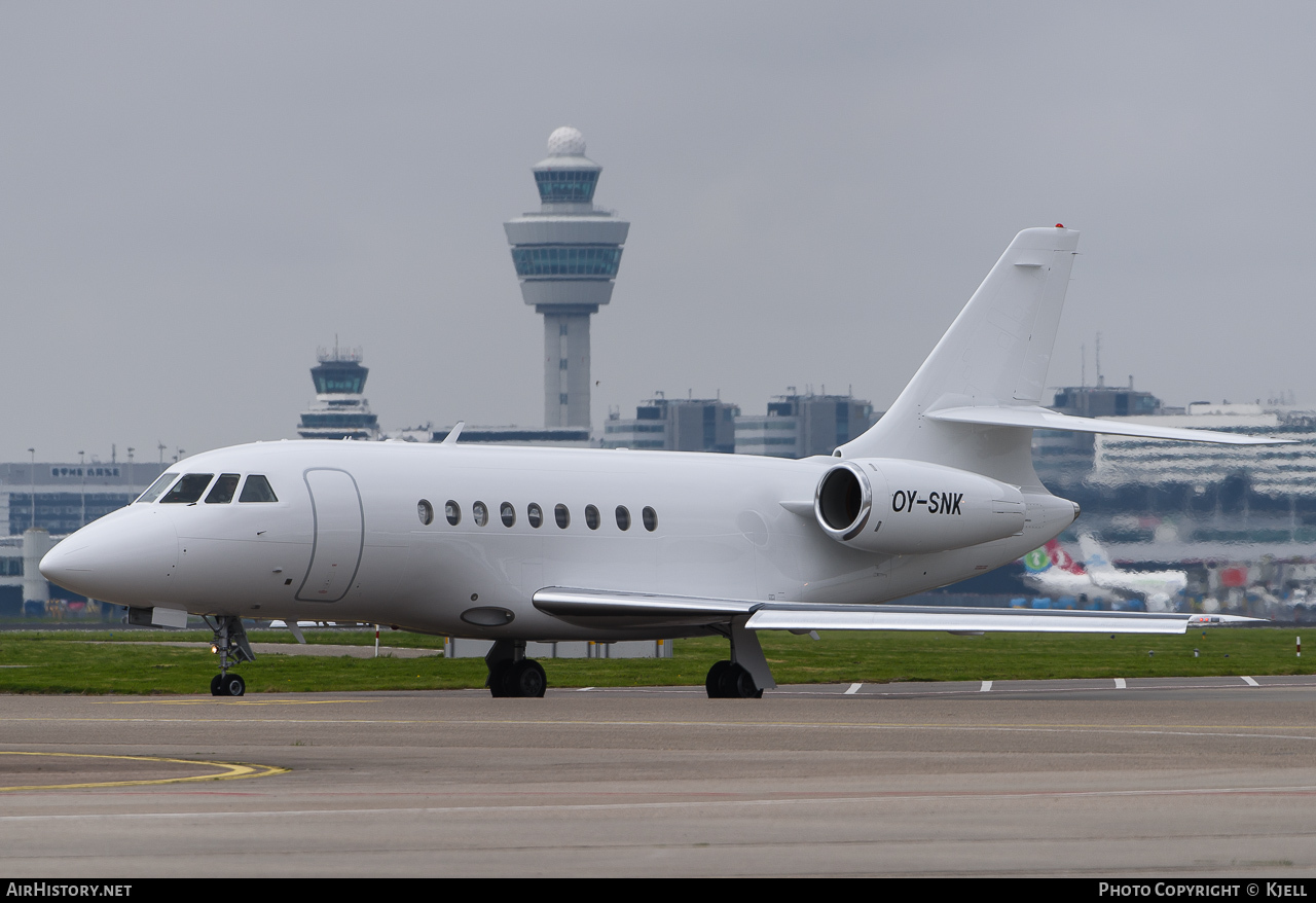 Aircraft Photo of OY-SNK | Dassault Falcon 2000 | AirHistory.net #69884