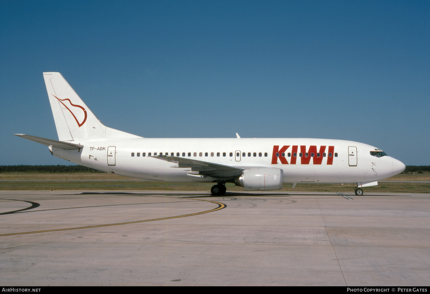 Aircraft Photo of TF-ABK | Boeing 737-3Y0 | Kiwi Travel International Airlines | AirHistory.net #69891