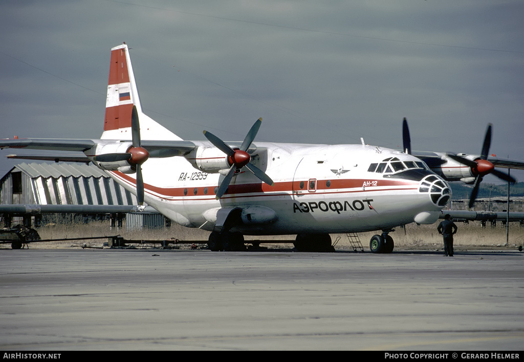 Aircraft Photo of RA-12959 | Antonov An-12B | Aeroflot | AirHistory.net #69896