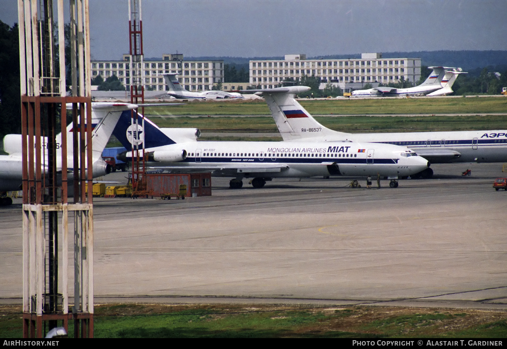 Aircraft Photo of MT-1037 | Boeing 727-281/Adv | MIAT Mongolian Airlines | AirHistory.net #69900