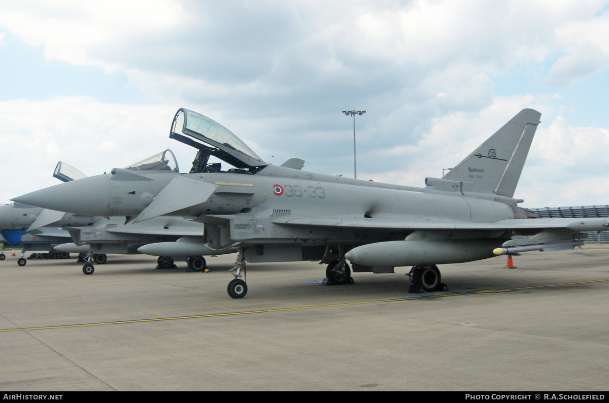 Aircraft Photo of MM7293 | Eurofighter EF-2000 Typhoon S | Italy - Air Force | AirHistory.net #69902