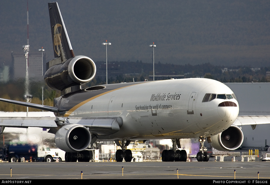 Aircraft Photo of N250UP | McDonnell Douglas MD-11/F | United Parcel Service - UPS | AirHistory.net #69905