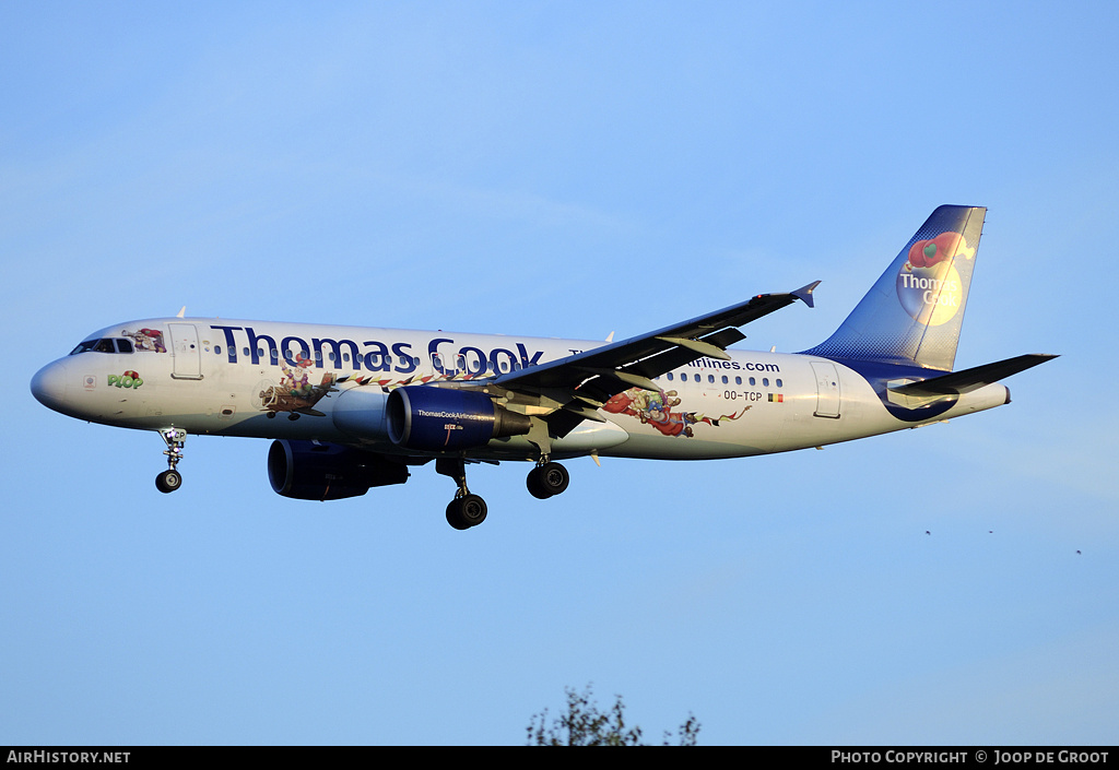 Aircraft Photo of OO-TCP | Airbus A320-214 | Thomas Cook Airlines | AirHistory.net #69949