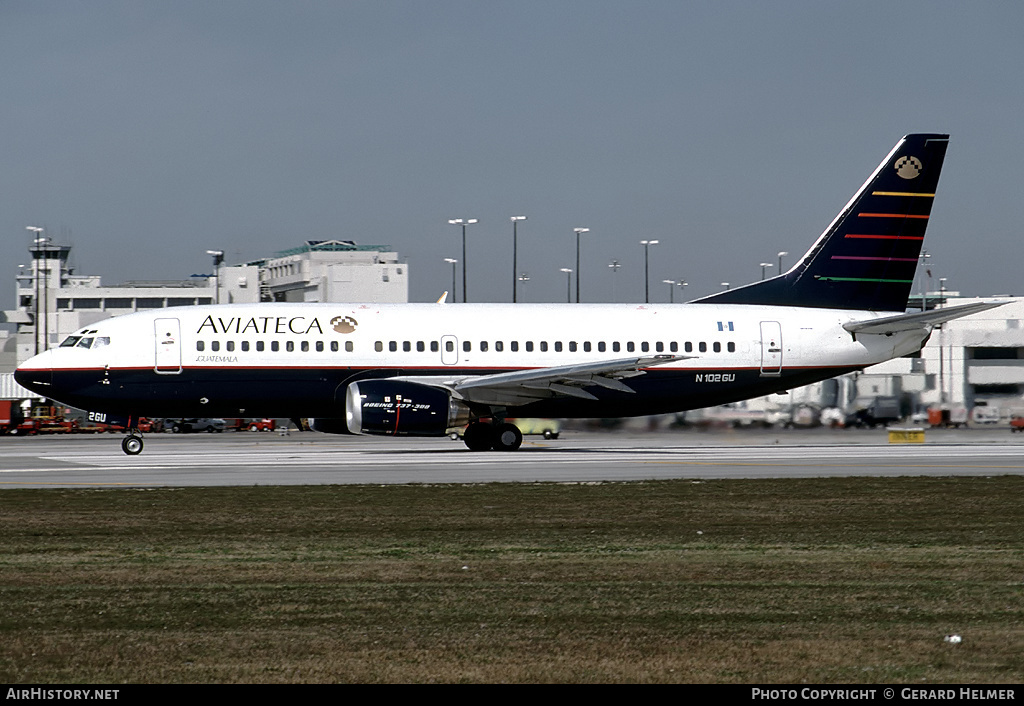 Aircraft Photo of N102GU | Boeing 737-3Q8 | Aviateca | AirHistory.net #69972