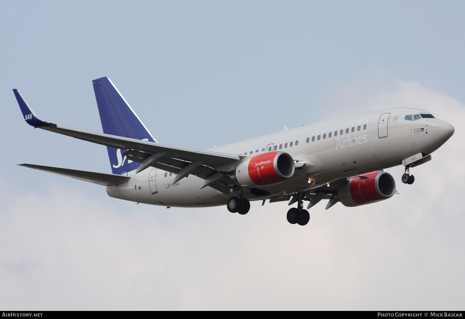 Aircraft Photo of LN-RNU | Boeing 737-783 | Scandinavian Airlines - SAS | AirHistory.net #69983