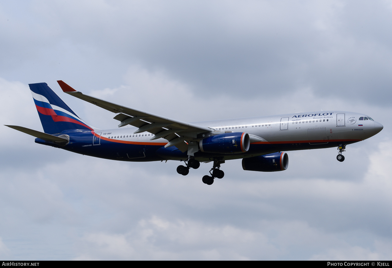 Aircraft Photo of VQ-BBF | Airbus A330-243 | Aeroflot - Russian Airlines | AirHistory.net #69987