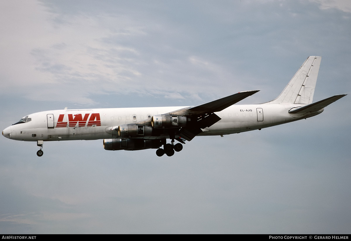 Aircraft Photo of EL-AJQ | Douglas DC-8-54F | LWA - Liberia World Airlines | AirHistory.net #70023
