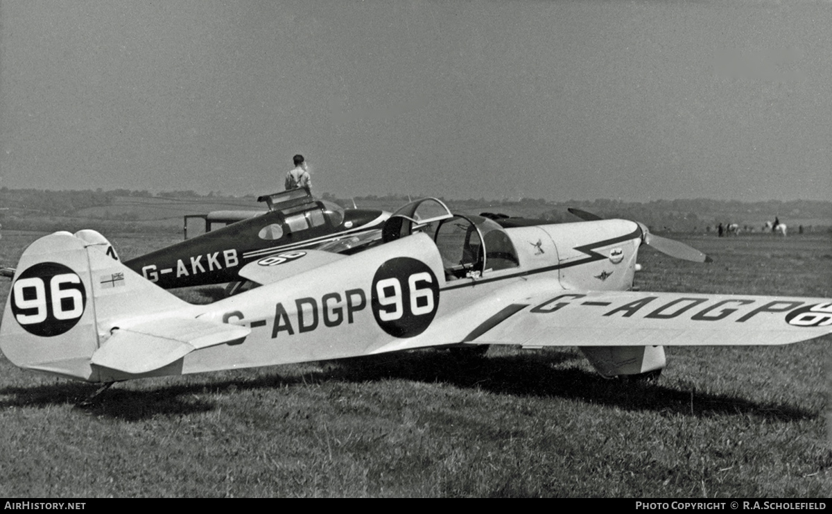 Aircraft Photo of G-ADGP | Miles M.2L Hawk Speed Six | AirHistory.net #70034