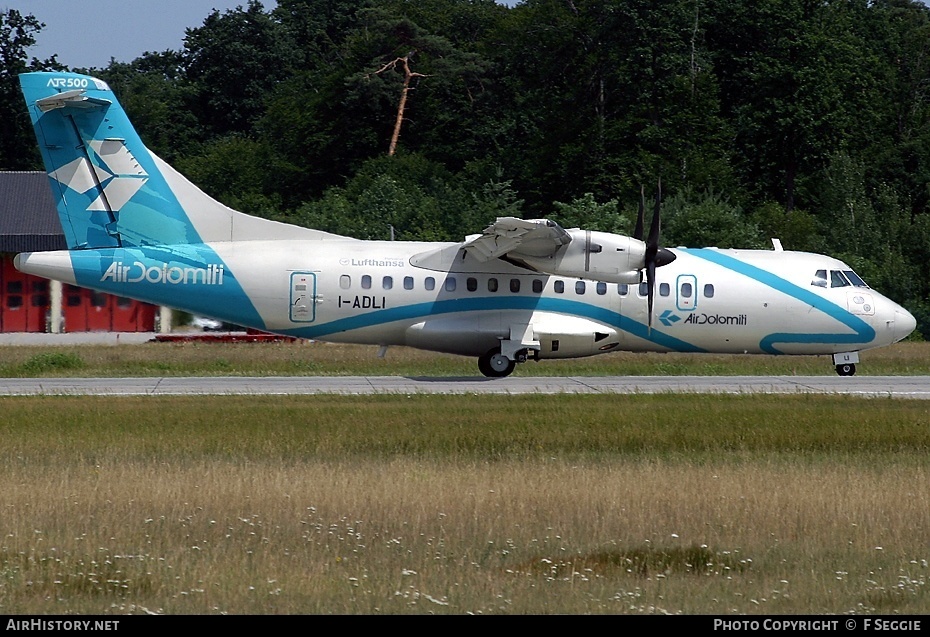 Aircraft Photo of I-ADLI | ATR ATR-42-500 | Air Dolomiti | AirHistory.net #70042