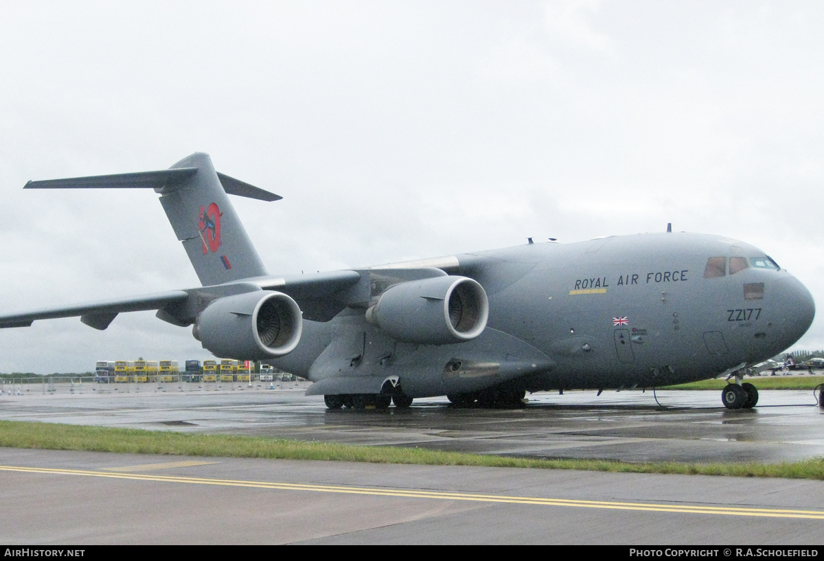 Aircraft Photo of ZZ177 | Boeing C-17A Globemaster III | UK - Air Force | AirHistory.net #70058