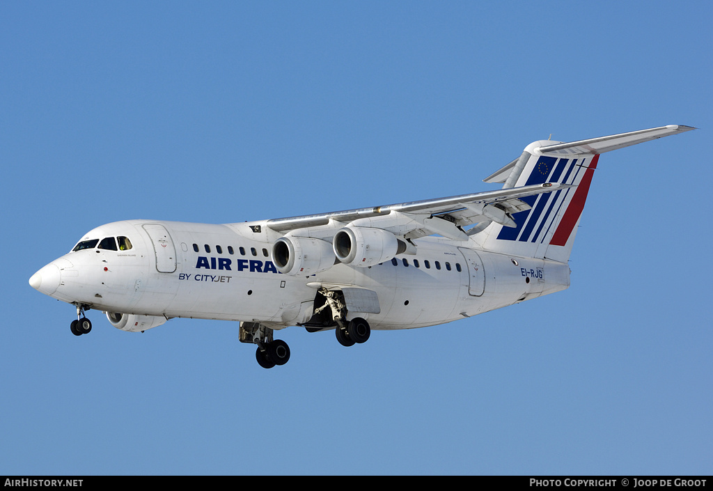 Aircraft Photo of EI-RJG | British Aerospace Avro 146-RJ85 | Air France | AirHistory.net #70065