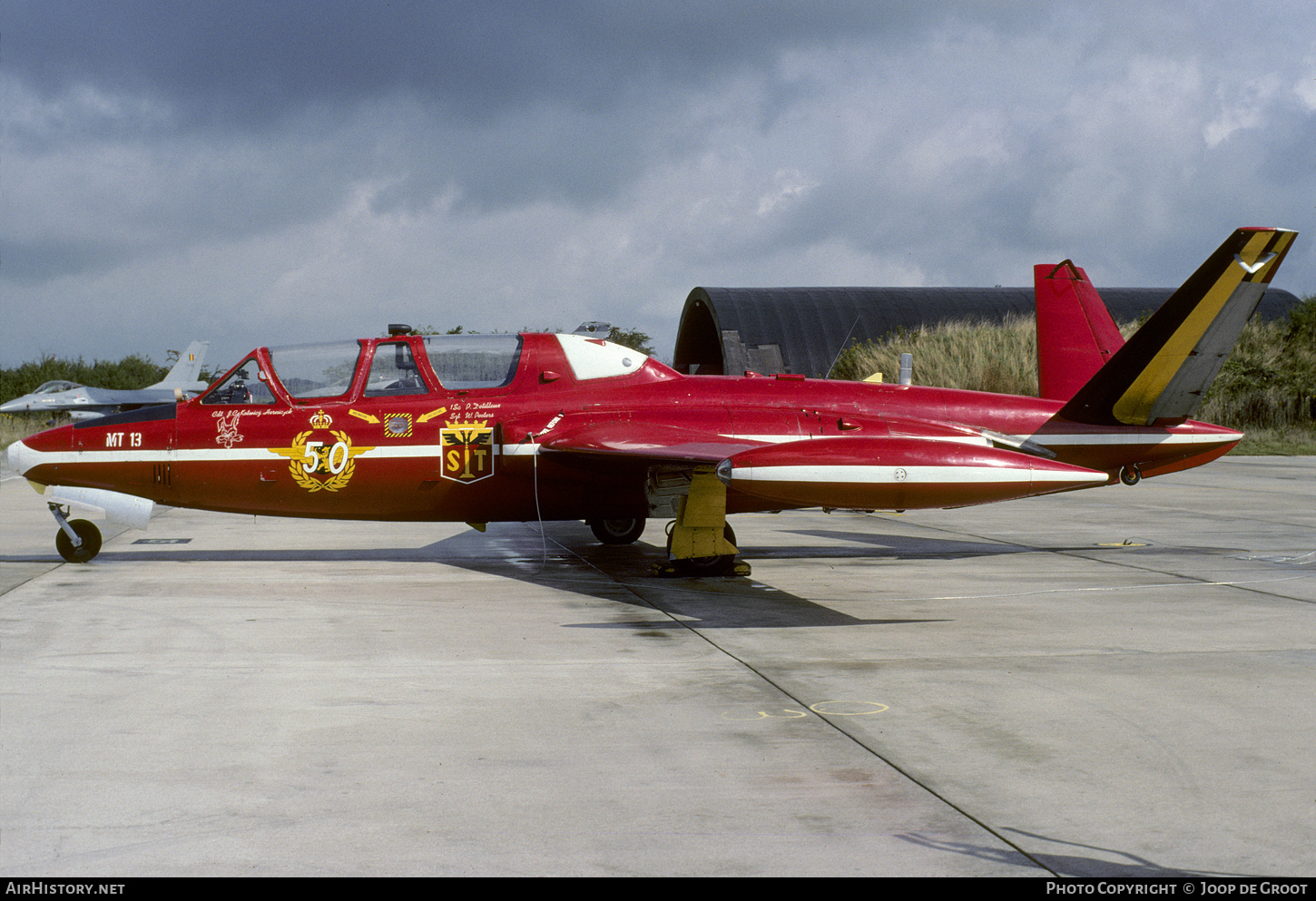 Aircraft Photo of MT13 | Fouga CM-170R Magister | Belgium - Air Force | AirHistory.net #70071