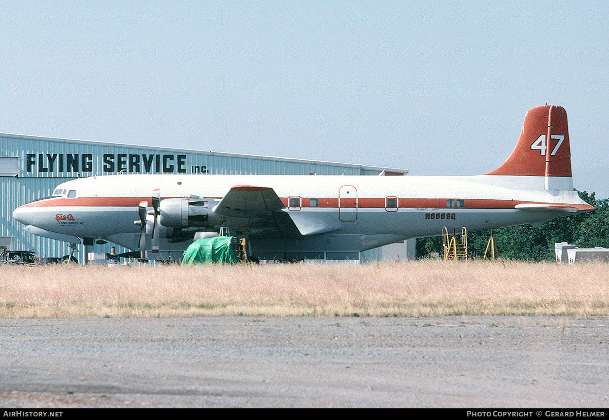 Aircraft Photo of N666SQ | Douglas DC-6(AT) | Sis-Q-Flying Service | AirHistory.net