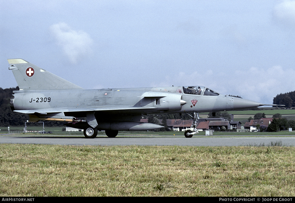 Aircraft Photo of J-2309 | Dassault Mirage IIIS | Switzerland - Air Force | AirHistory.net #70097