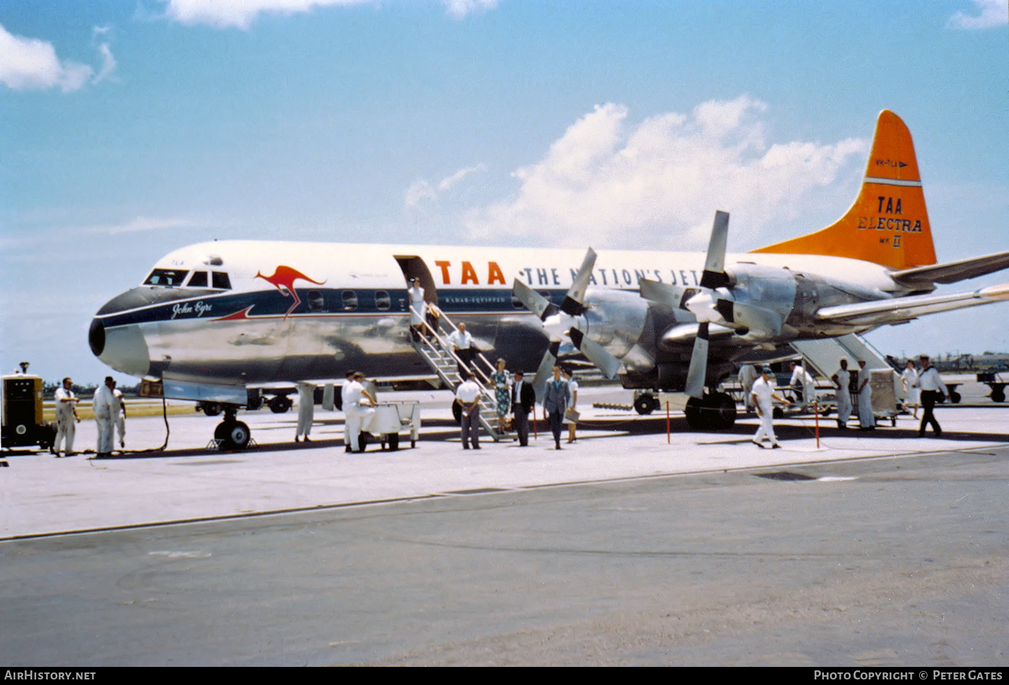 Aircraft Photo of VH-TLA | Lockheed L-188A Electra | Trans-Australia Airlines - TAA | AirHistory.net #70106