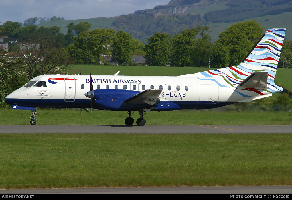 Aircraft Photo of G-LGNB | Saab 340B | British Airways | AirHistory.net #70108