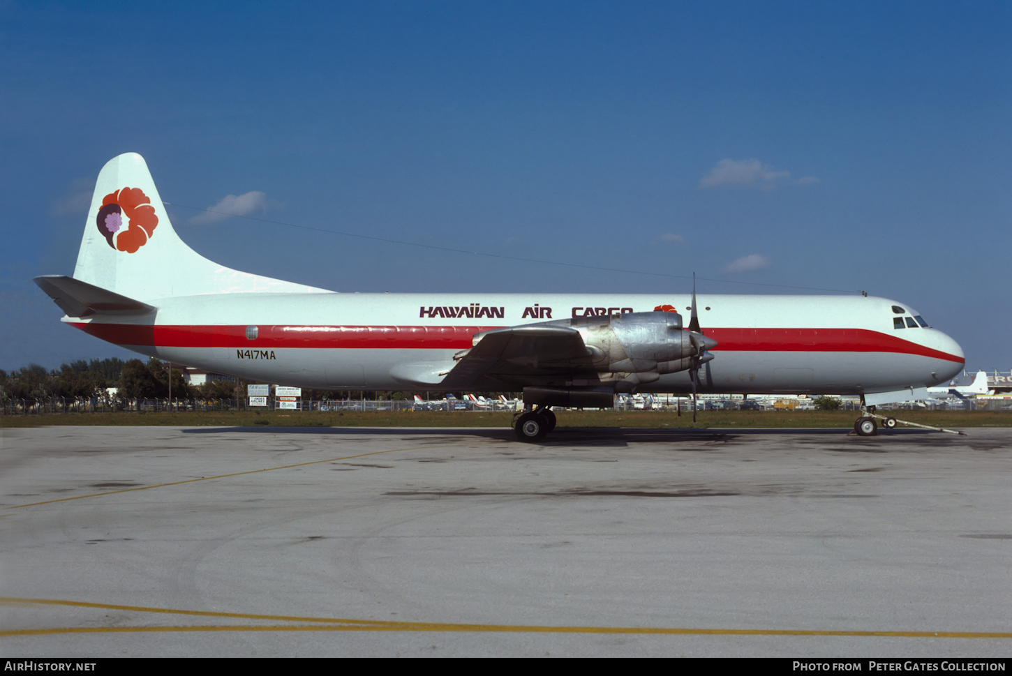 Aircraft Photo of N417MA | Lockheed L-188C(PF) Electra | Hawaiian Air Cargo | AirHistory.net #70109