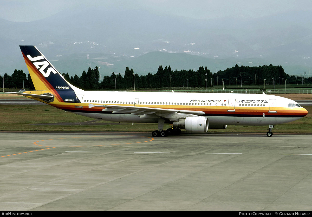 Aircraft Photo of JA8566 | Airbus A300B4-622R | Japan Air System - JAS | AirHistory.net #70132