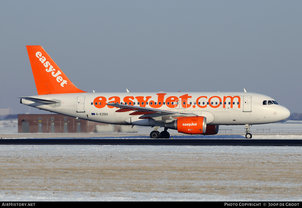 Aircraft Photo of G-EZDU | Airbus A319-111 | EasyJet | AirHistory.net #70133