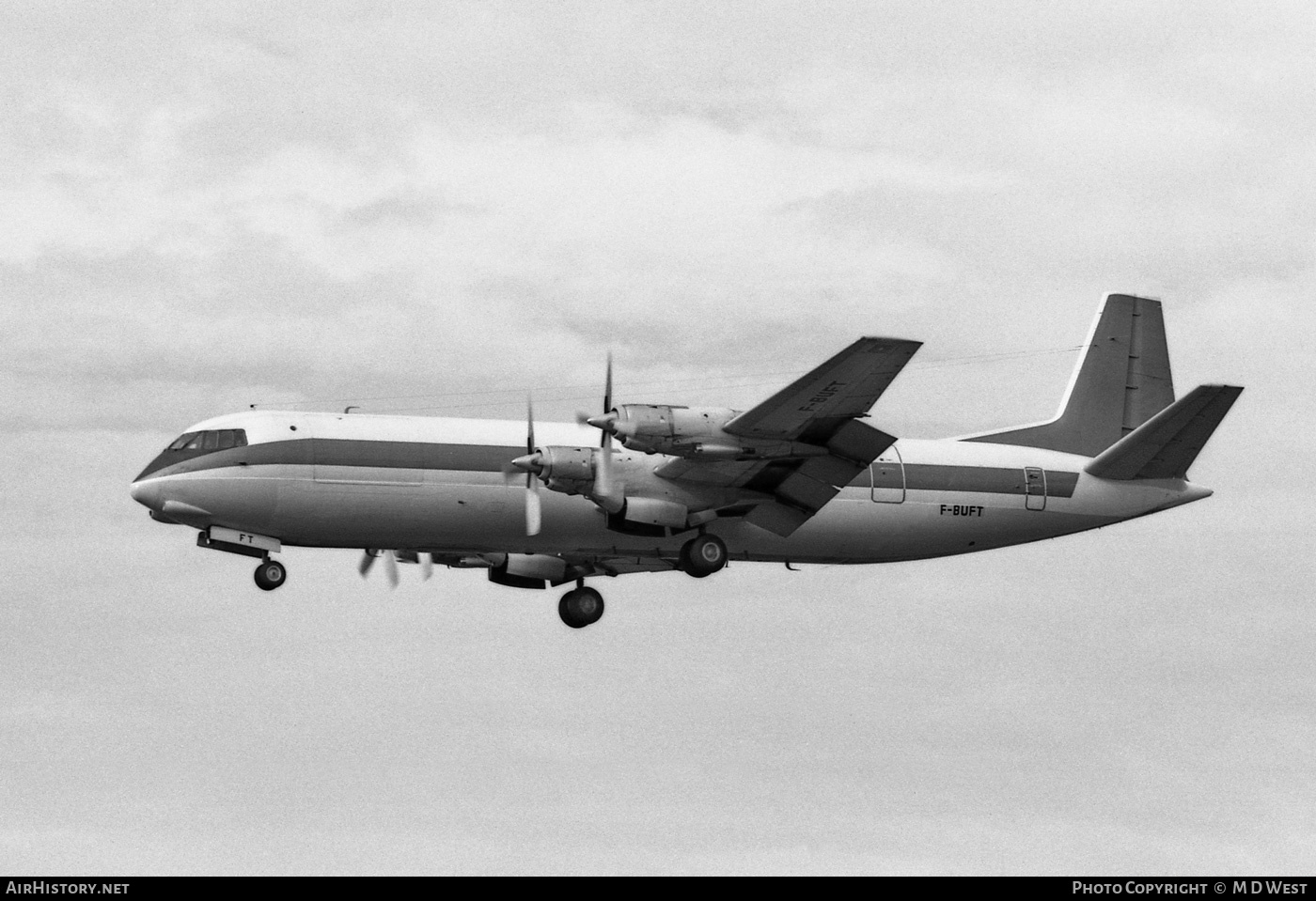 Aircraft Photo of F-BUFT | Vickers 952F Vanguard | EAS - Europe Aero Service Cargo | AirHistory.net #70146