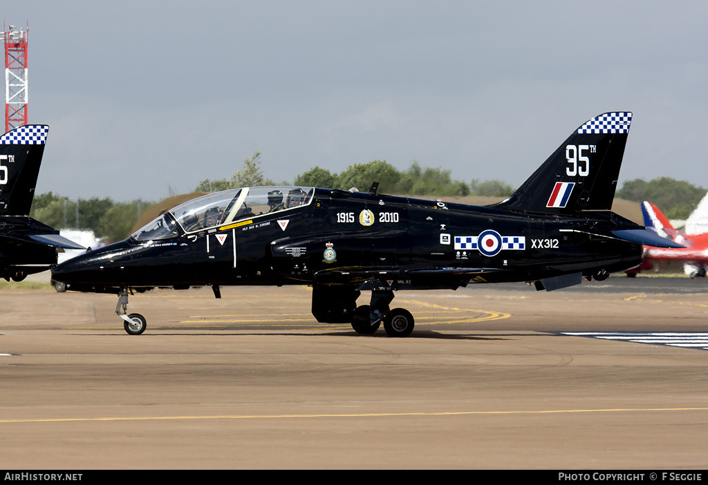 Aircraft Photo of XX312 | British Aerospace Hawk T1W | UK - Air Force | AirHistory.net #70151