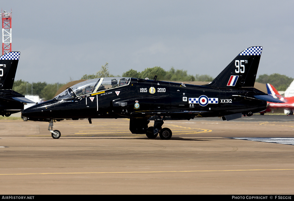 Aircraft Photo of XX312 | British Aerospace Hawk T.1W | UK - Air Force | AirHistory.net #70151