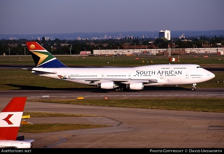 Aircraft Photo of ZS-SAX | Boeing 747-444 | South African Airways | AirHistory.net #70153