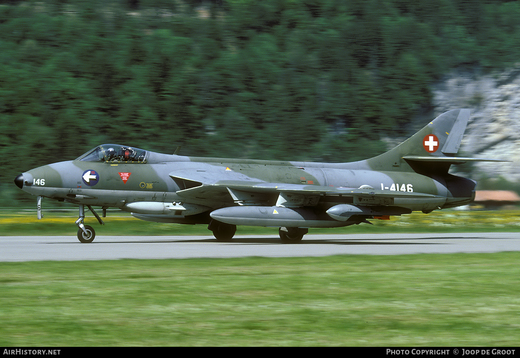 Aircraft Photo of J-4146 | Hawker Hunter F58A | Switzerland - Air Force | AirHistory.net #70158