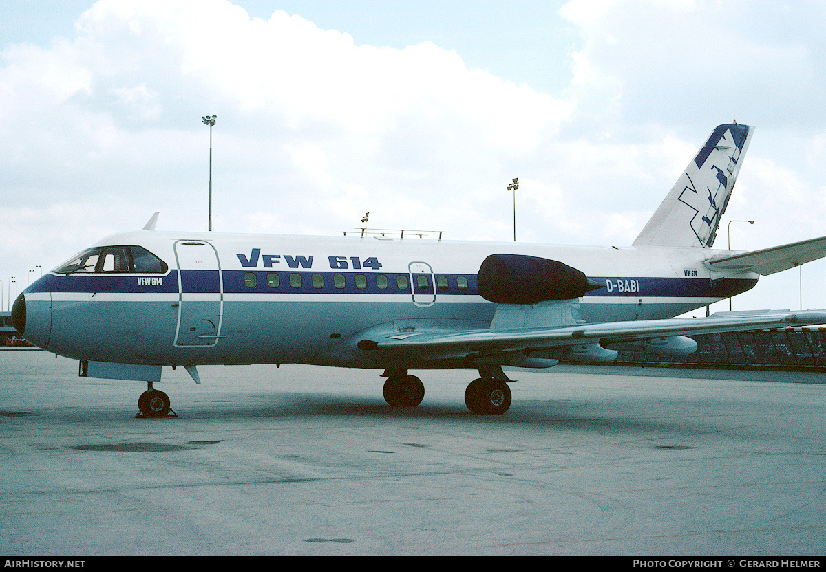 Aircraft Photo of D-BABI | VFW-Fokker VFW-614 | VFW | AirHistory.net #70159