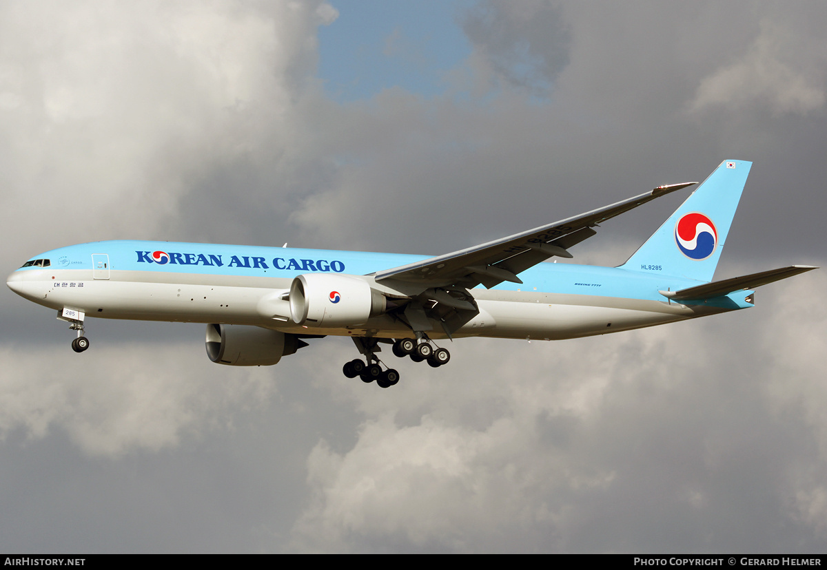 Aircraft Photo of HL8285 | Boeing 777-FB5 | Korean Air Cargo | AirHistory.net #70162