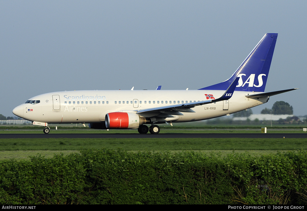 Aircraft Photo of LN-RRB | Boeing 737-783 | Scandinavian Airlines - SAS | AirHistory.net #70168