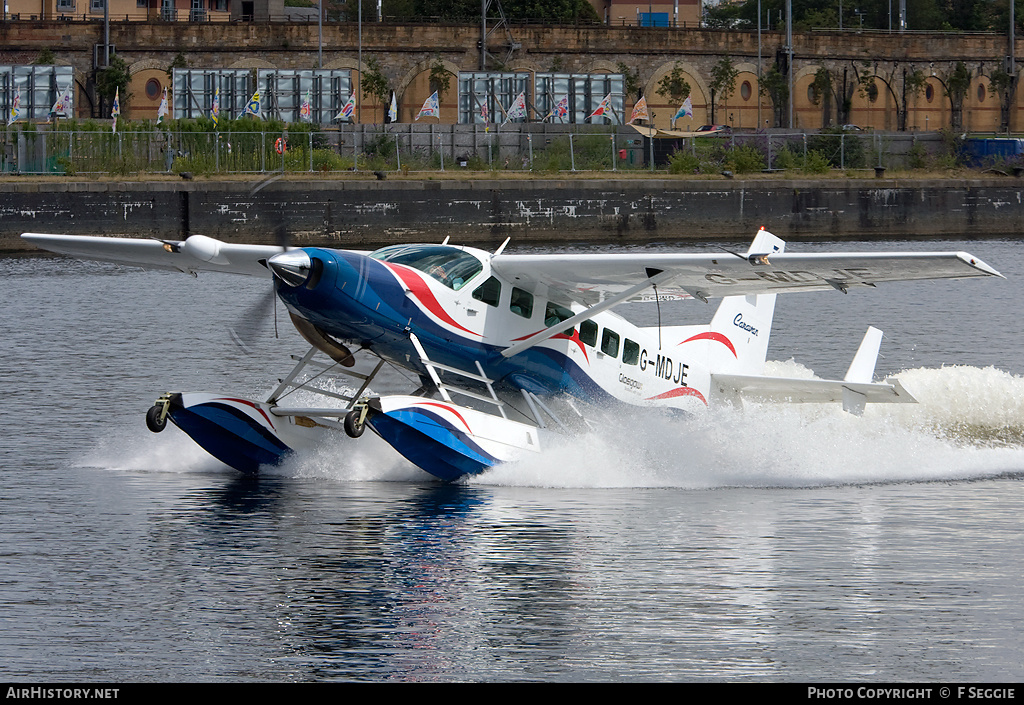 Aircraft Photo of G-MDJE | Cessna 208 Caravan I | AirHistory.net #70171