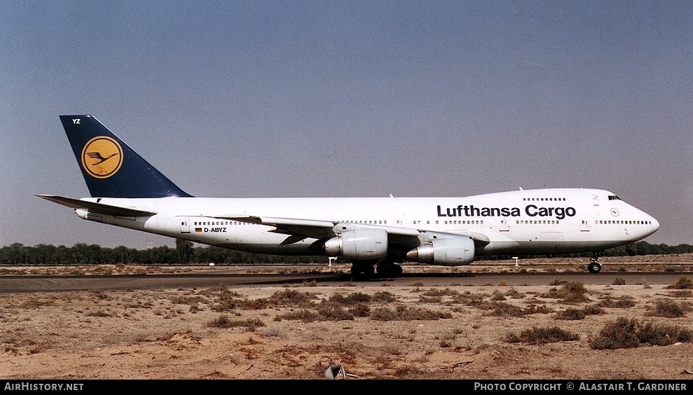 Aircraft Photo of D-ABYZ | Boeing 747-230B(SF) | Lufthansa | AirHistory.net #70176