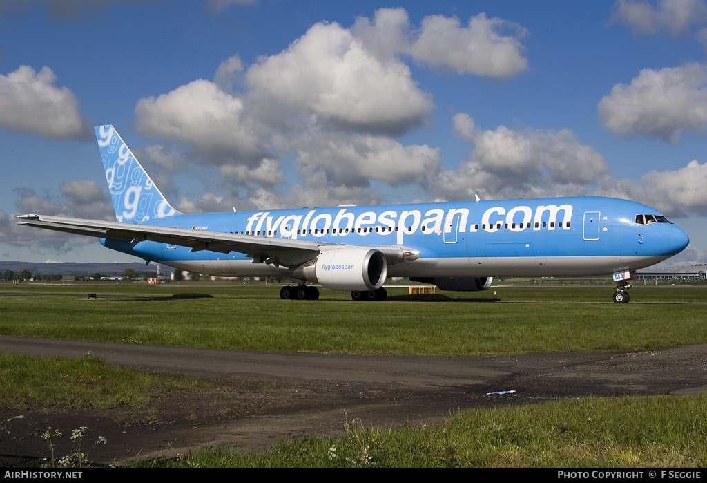Aircraft Photo of EI-DMJ | Boeing 767-306/ER | Flyglobespan | AirHistory.net #70185