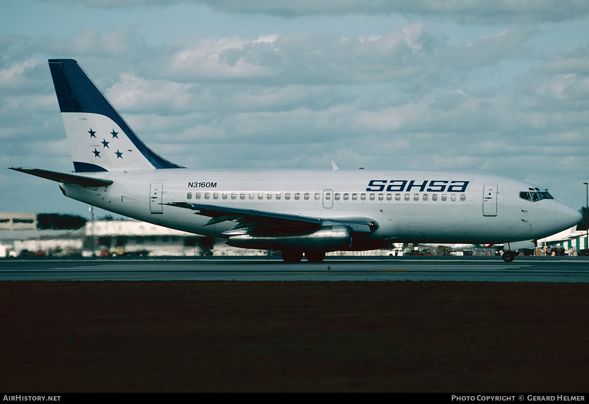 Aircraft Photo of N3160M | Boeing 737-217 | SAHSA - Servicio Aéreo de Honduras | AirHistory.net #70187