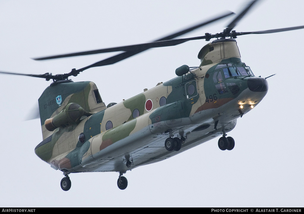 Aircraft Photo of 67-4496 | Boeing CH-47J Chinook (414) | Japan - Air Force | AirHistory.net #70190