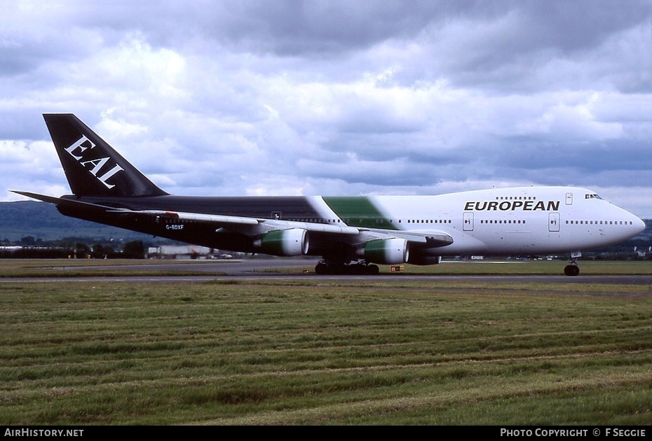 Aircraft Photo of G-BDXF | Boeing 747-236B | European Aircharter - EAL/EAC | AirHistory.net #70191