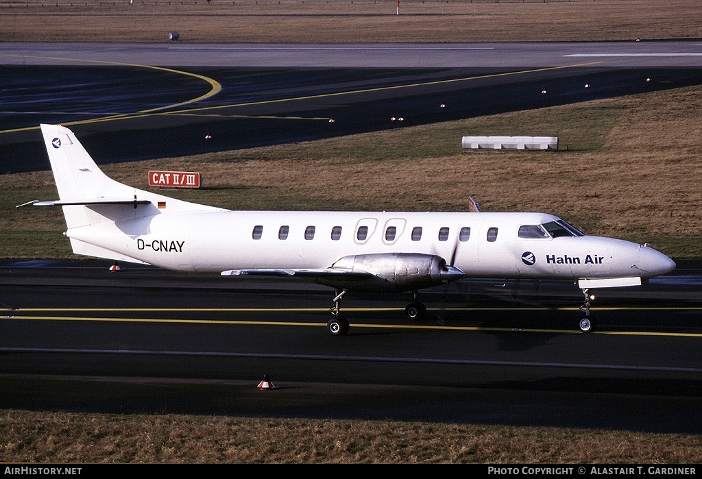 Aircraft Photo of D-CNAY | Fairchild Swearingen SA-227AT Merlin IVC | Hahn Air | AirHistory.net #70197