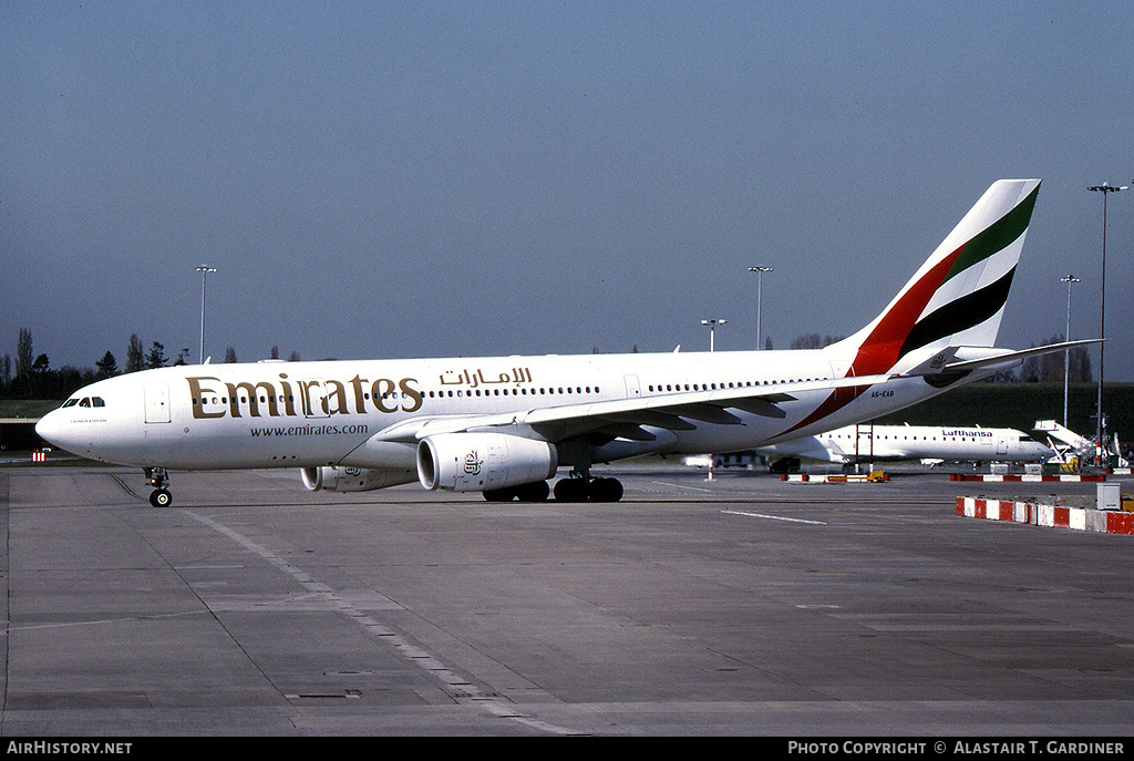 Aircraft Photo of A6-EAB | Airbus A330-243 | Emirates | AirHistory.net #70201