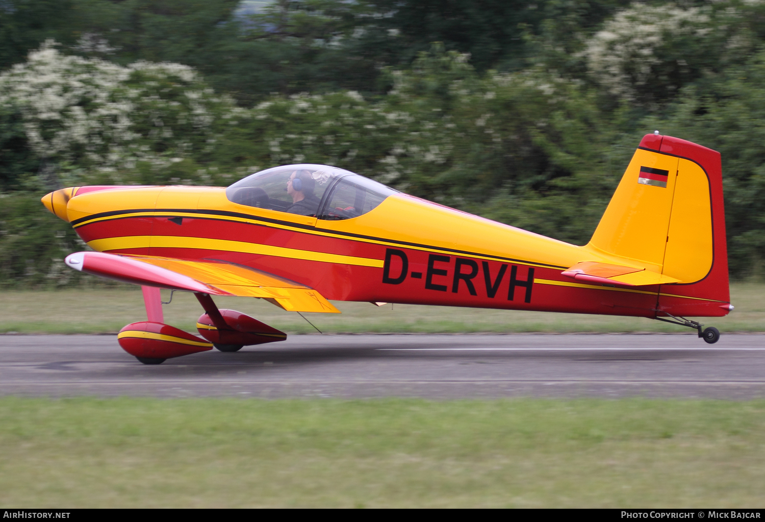 Aircraft Photo of D-ERVH | Van's RV-7 | AirHistory.net #70220