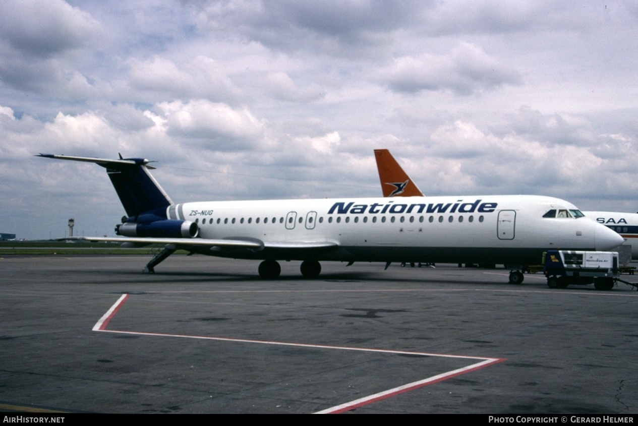 Aircraft Photo of ZS-NUG | BAC 111-531FS One-Eleven | Nationwide Airlines | AirHistory.net #70226