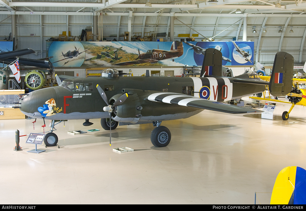 Aircraft Photo of C-GCWM | North American B-25J Mitchell | UK - Air Force | AirHistory.net #70232