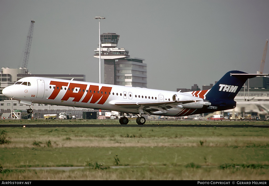 Aircraft Photo of PH-LXS | Fokker 100 (F28-0100) | TAM Linhas Aéreas | AirHistory.net #70238