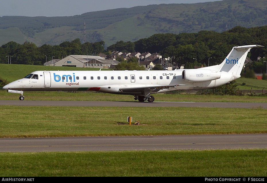 Aircraft Photo of CS-TPJ | Embraer ERJ-145EP (EMB-145EP) | BMI Regional | AirHistory.net #70241