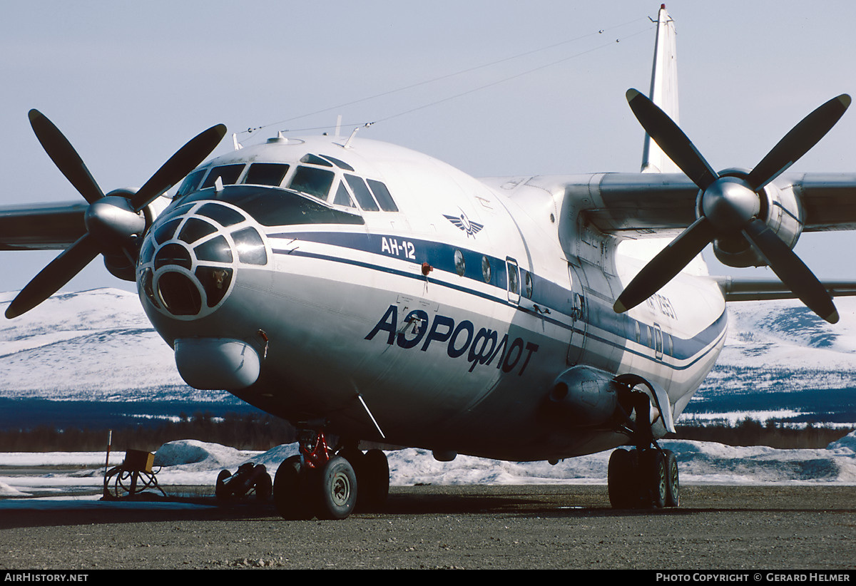 Aircraft Photo of RA-12951 | Antonov An-12B | Aeroflot | AirHistory.net #70246